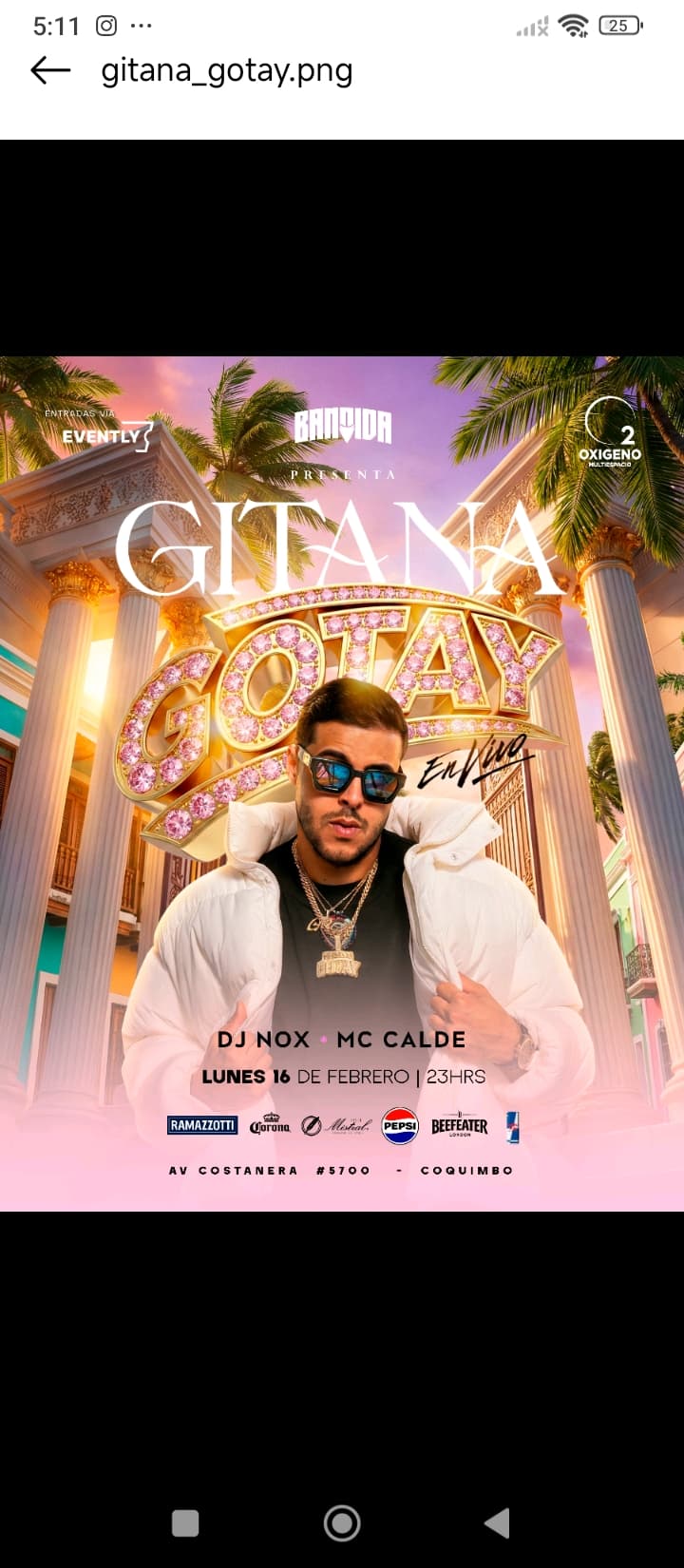 GOTAY EN GITANA 🇵🇷 LUNES 16 OXIGENO image}