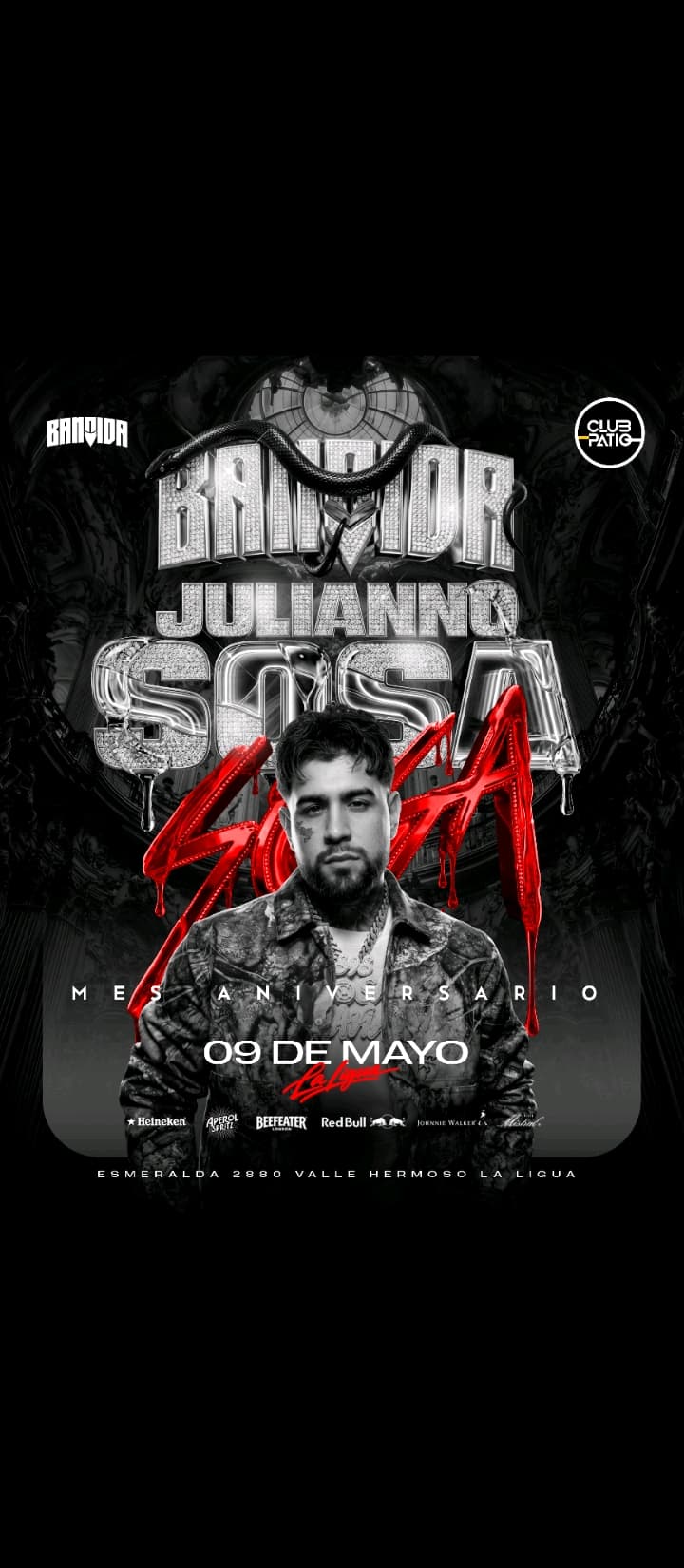 JULIANO SOSSA EN LA LIGUA ⭐ 9 MAYO CLUB PATIO  image}